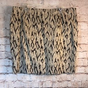 Apt. 9 Snake Print Skirt